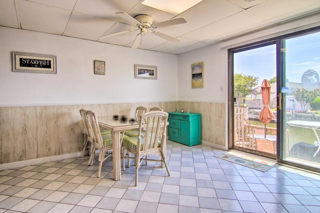 Ocean City Townhome, Deck With Canal Access! Exterior photo