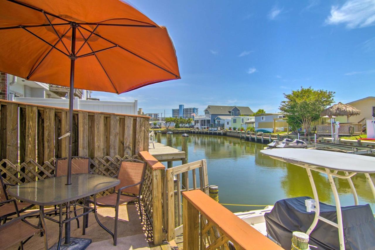 Ocean City Townhome, Deck With Canal Access! Exterior photo